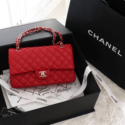 red chanel shoulder bag|chanel shoulder bags for women.